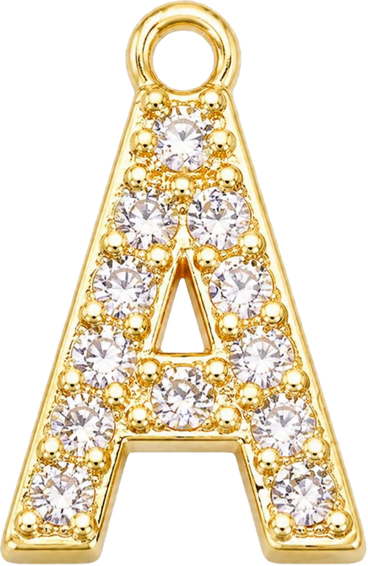 Gold Letter A