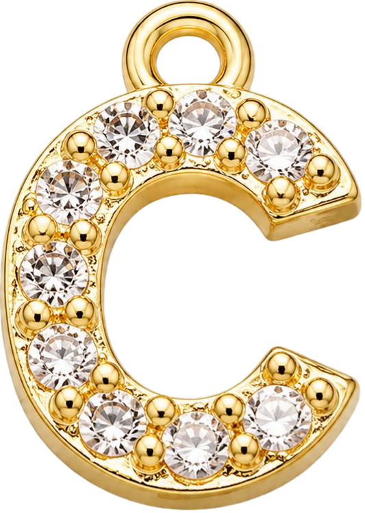 Gold Letter C