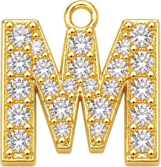 Gold Letter M