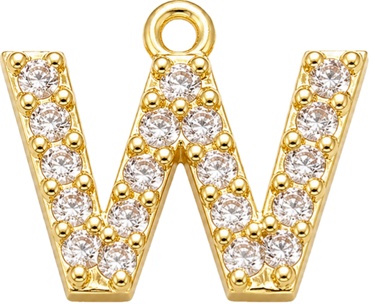 Gold Letter W