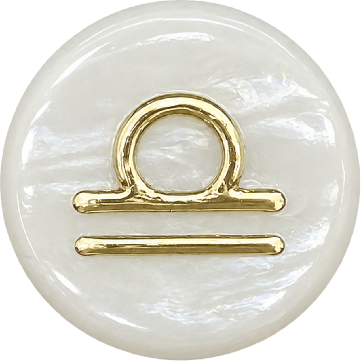 Libra Shell Bead