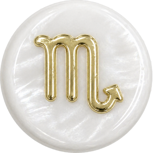 Scorpio Shell Bead