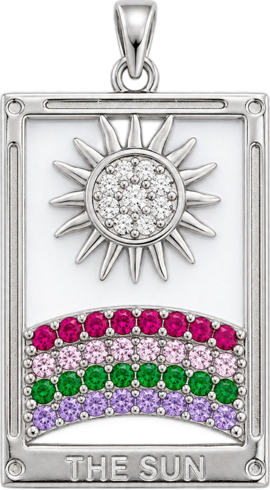 Sun Tarot Charm