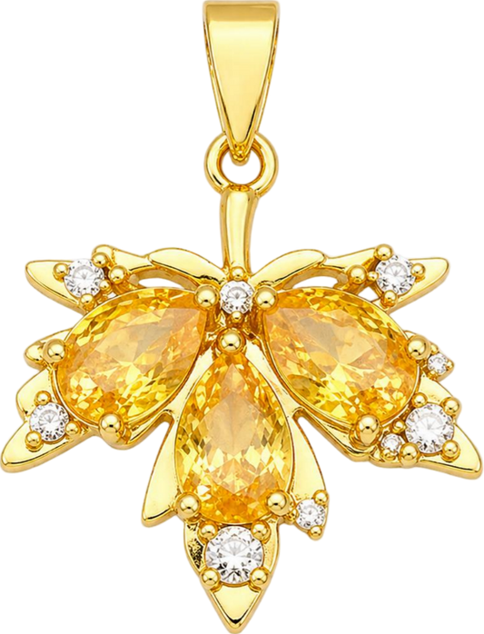 Maple Leaf Charm