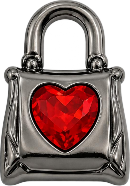 Heart Lock Charm