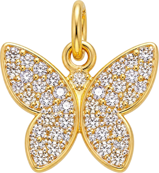 Gold Butterfly Charm
